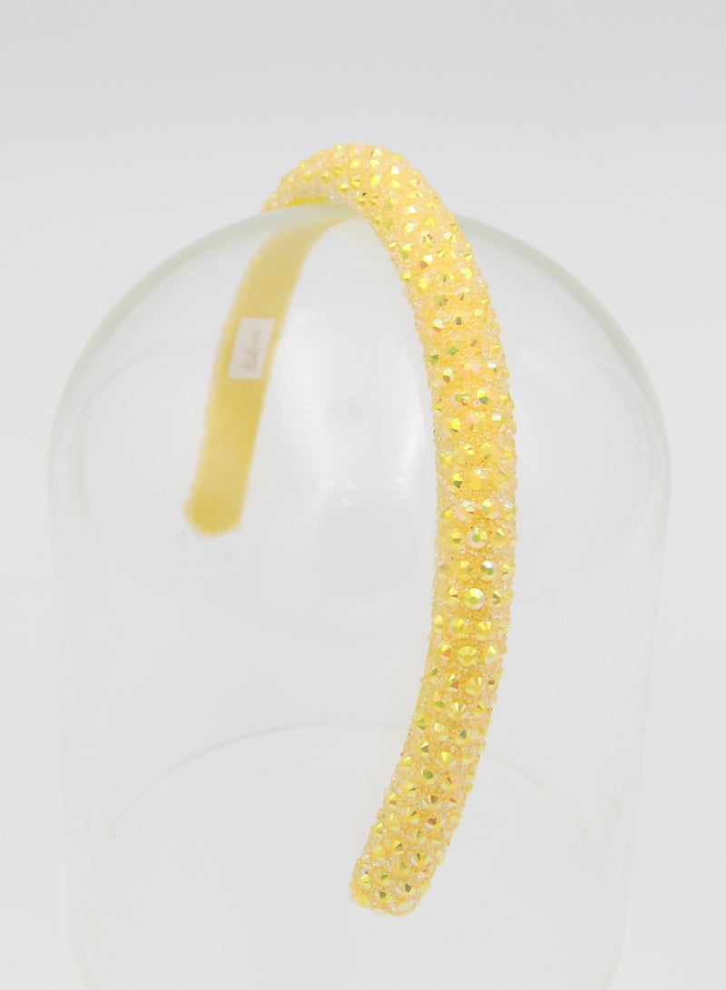 D'Daniela Headband Nazia For Girls Yellow - Image 4