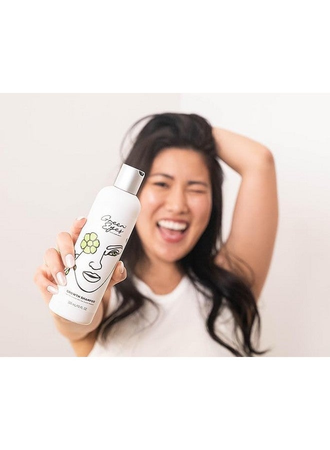 Dominican Magic Green Eyes Growth Thickening Conditioner with Tea Tree & Baobab Oil, Sulfate Free, 10 Oz - Image 3