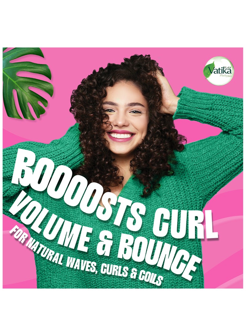 Vatika Naturals Curls Hair Cream 300ml | With Shea Butter, Avocado Oil & Hyaluronic Acid | 48-hour Curl Retention | Moisturizes, Defines Curls & Controls Frizz for Natural Waves, Curls & Coils | No Added Paraben, Sulfate, Silicone, Alcohol  - Image 5
