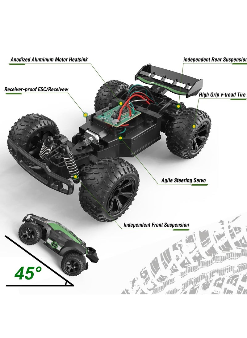 SOLARAE Remote Control Car 2.4GHz Electric RC Racing Cars with 1Rechargeable Power and Lights 1:22 Toy Gift 100mins Running - Image 5