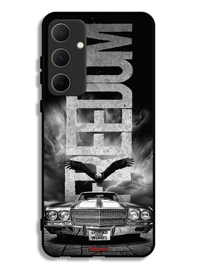 Tolwak Samsung Galaxy A35 5G Protective Case Cover Freedom Art - Image 1