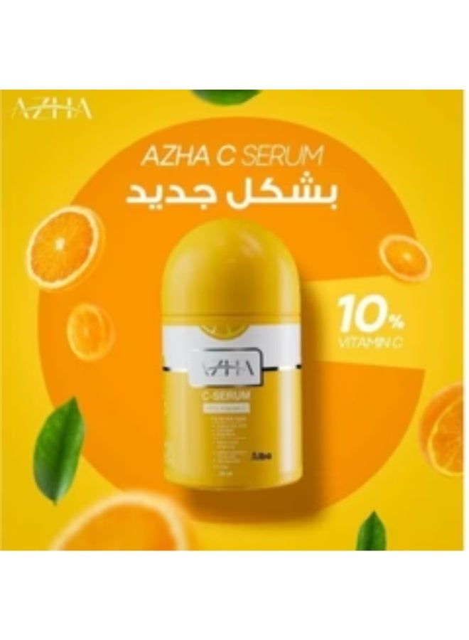 AZHA C-Serum with 10% Vitamin C, Hyaluronic Acid & Collagen – 30ml - Image 5