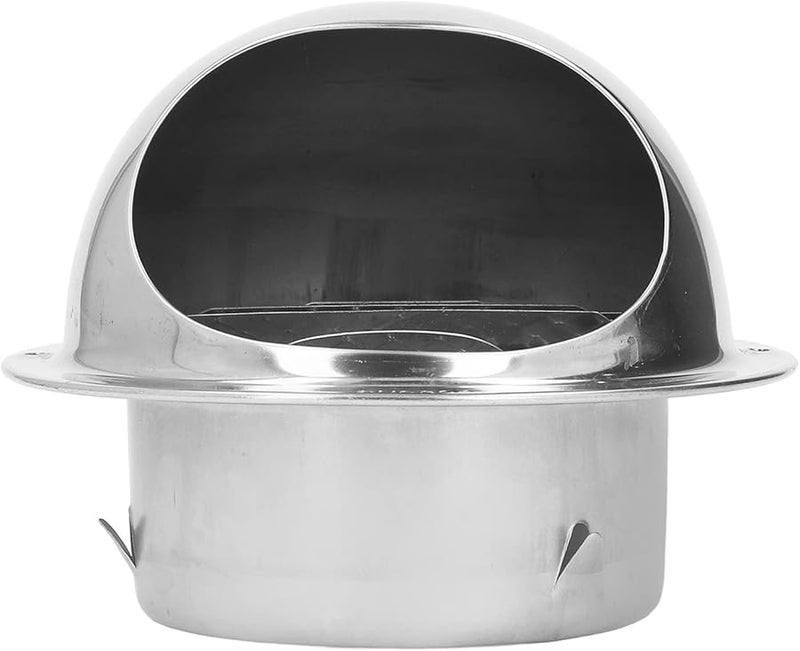 غطية فتحة تهوية دائرية من الفولاذ المقاوم للصدأ 130 مم شبكة ناعمة شبكة عادم الحمام - Image 3