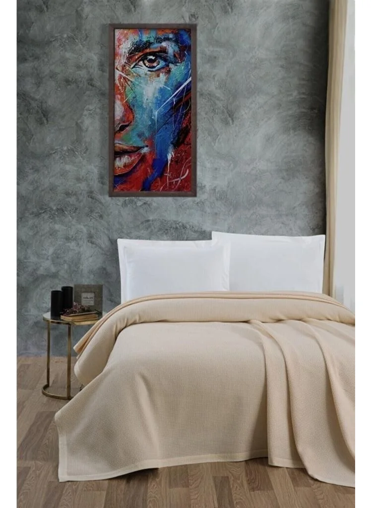 Mulberry Air Conditioned Pique, Honeycomb Pique, Four Seasons Pique Single Cream