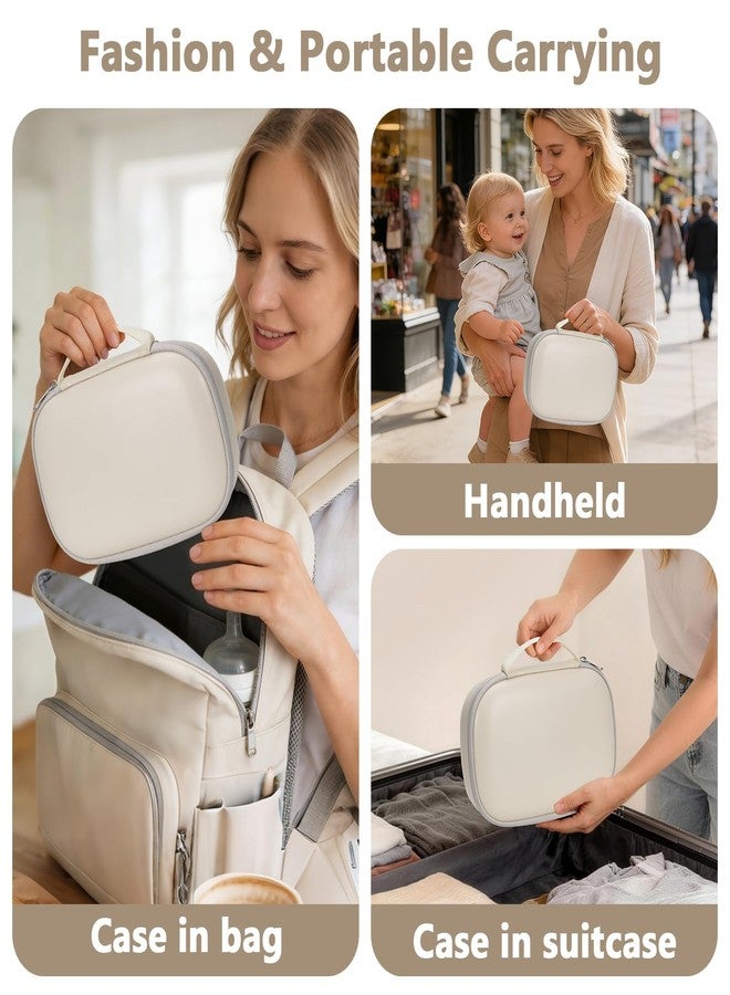 Yewltvep Breast Pumps Carrying Case for Momcozy & Willow,Wearable Breast Pump Bag for eufy Security/Paruu/OTEEIDA/Nuliie/Medela and More Hands Free Breast Pump Travel Pumping Bag with Waterproof Removable Tray - Image 5