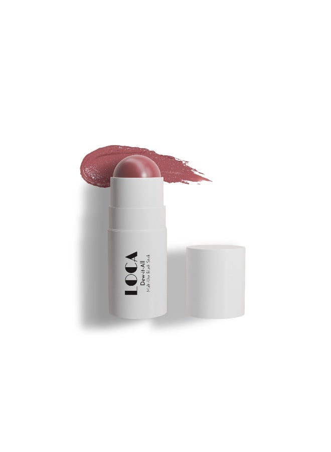 loca Blush Stick-1 Totally Fine -Nude Mauve - Image 1