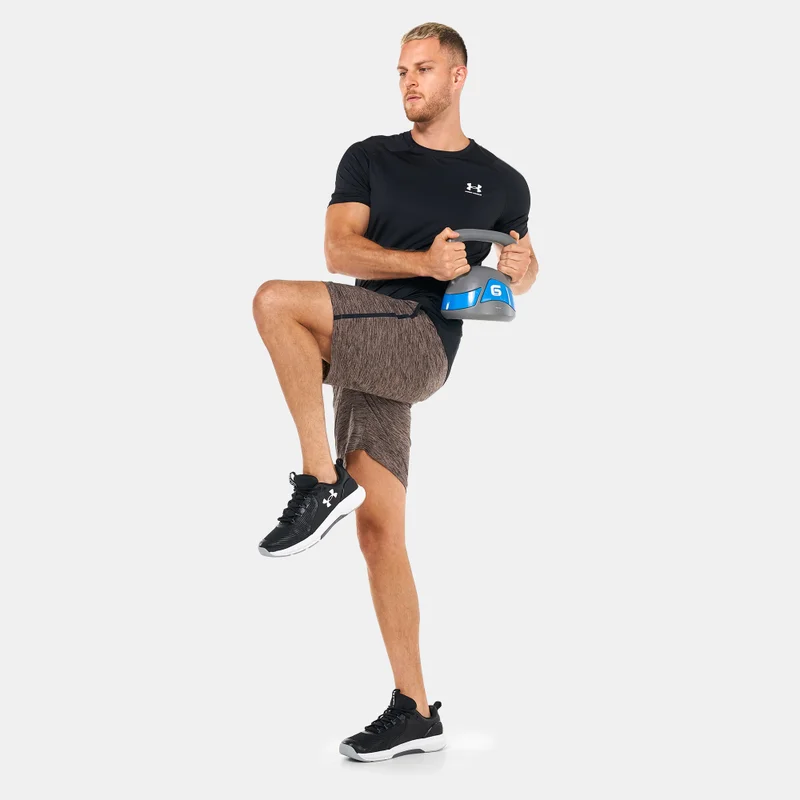 Under Armour Black Men's HeatGear® Armour Fitted T-Shirt for Men | Best Price UAE