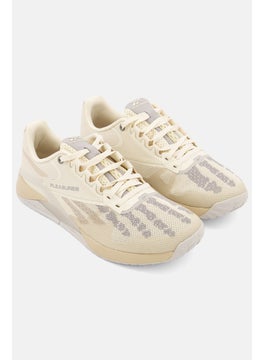 Reebok Women Nano 6000 Lace Up Training Shoes, Beige  - Image 1