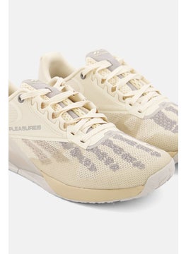 Reebok Women Nano 6000 Lace Up Training Shoes, Beige  - Image 3