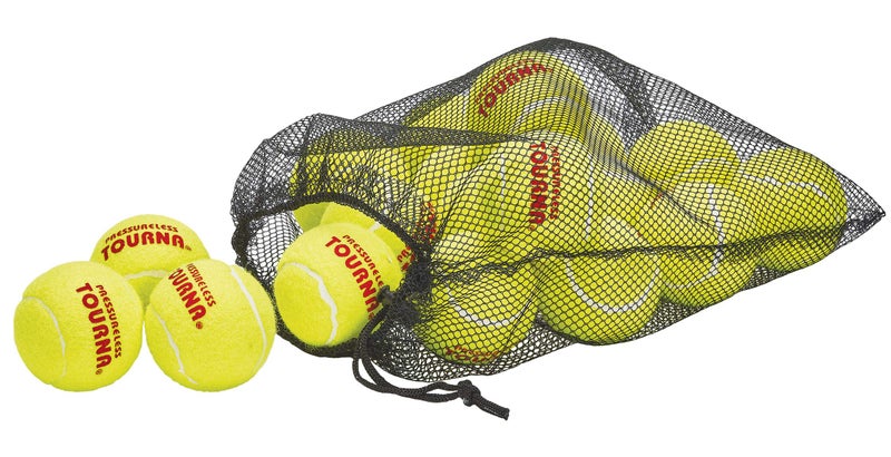 Tourna Mesh Carry Bag of 18 Tennis Balls - Image 4