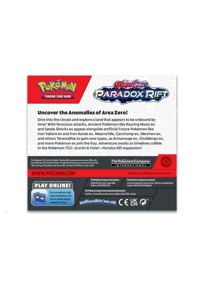 Pokemon Pokémon TCG Paradox Rift Booster Box Booster Box Display  (36 Packs) - Image 2