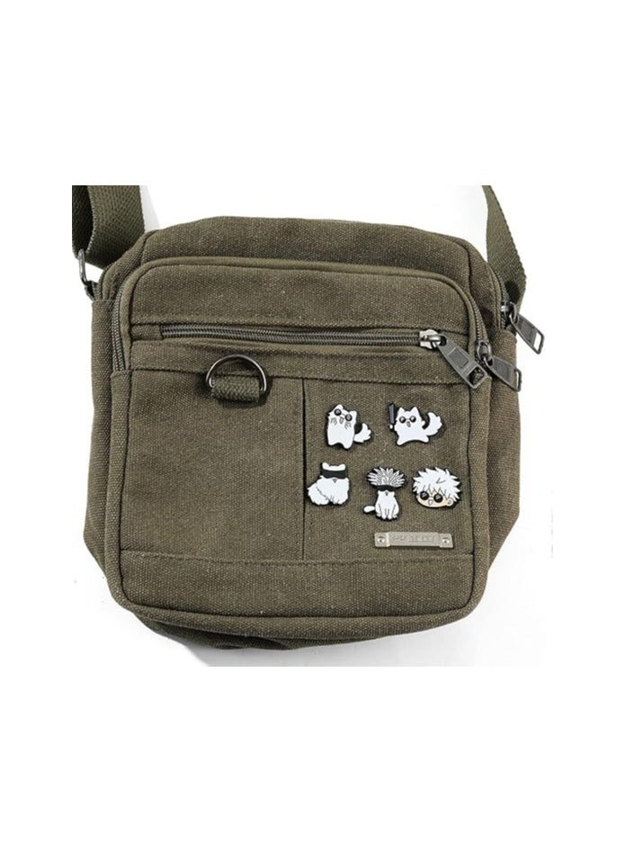 عام 7 قطع بروش جوجوتسو كايسن أنيمي، دبابيس جوجوتسو كايسن سبيكة ساتورو كوسبلاي للرجال - Image 2