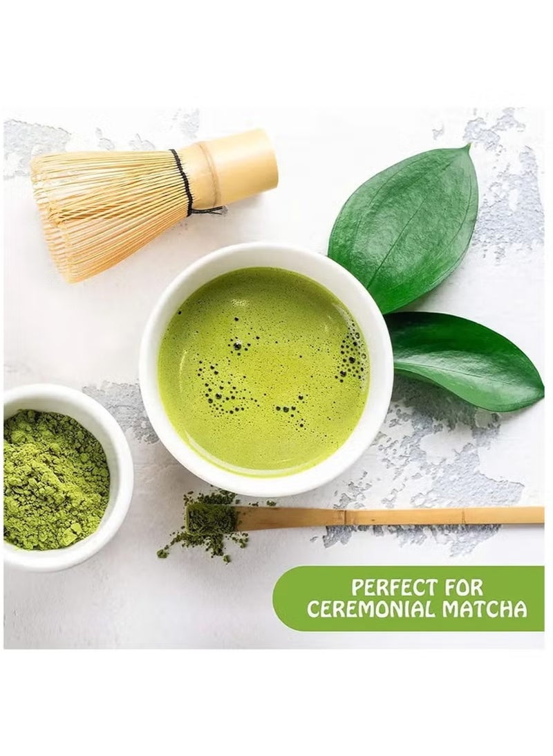 8 Piece Matcha Whisk Set Bamboo Matcha Tools for Stirring Matcha Tea - Image 4