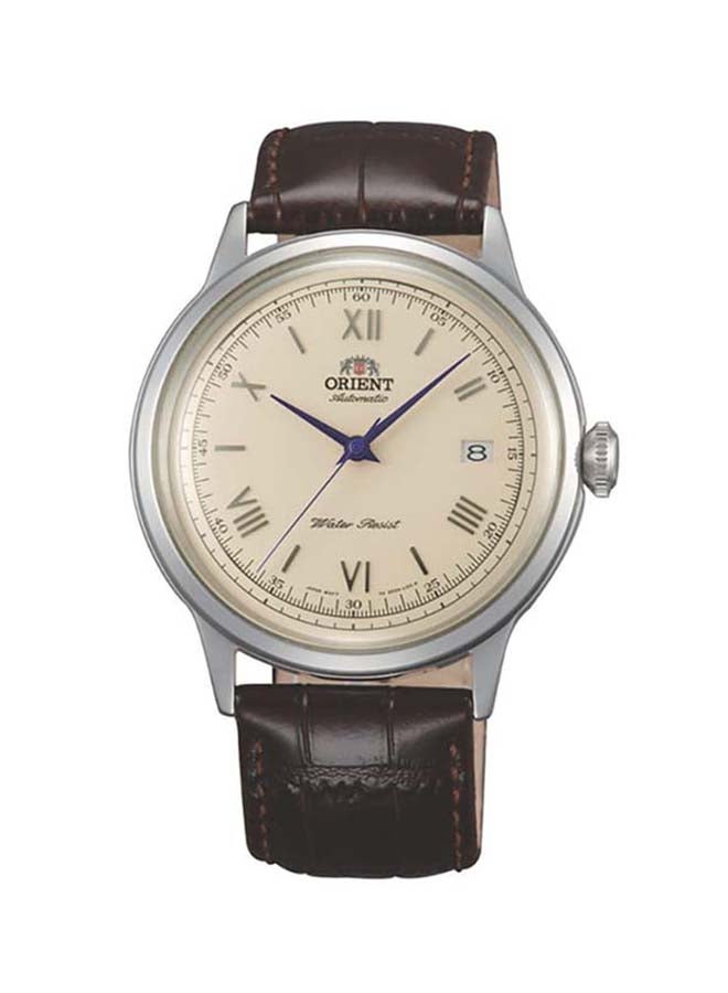 ORIENT Boys Mechanical Classic Men's Watch TAC00009N0, Ivory Dial, 40.5mm, 30M WR - Image 1