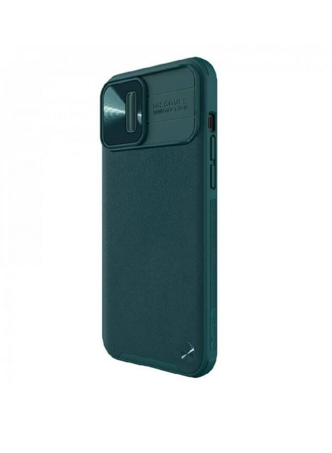 PROMASS Leather Case With Camera Slide Protection Cover For Iphone 13 Pro  - Image 2