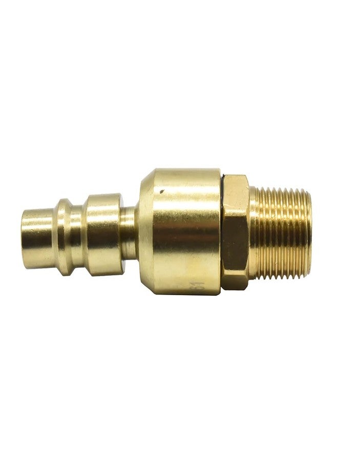 Interstate Pneumatics CPHS661 3/8 Inch Industrial Steel Swivel Plug 3/8 Inch Male NPT-Pack of 2 - Image 4