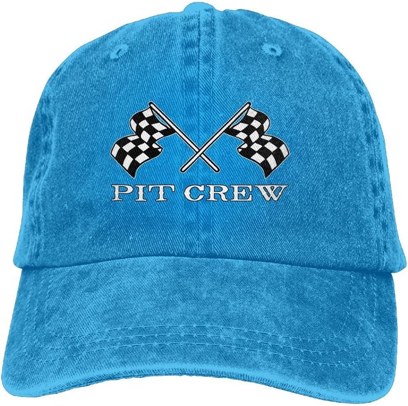 MOCSONE Checkered Flags Race Car Flag Unisex Adult Baseball Hat Sports Outdoor Cap Men and Women Snapback - Image 1