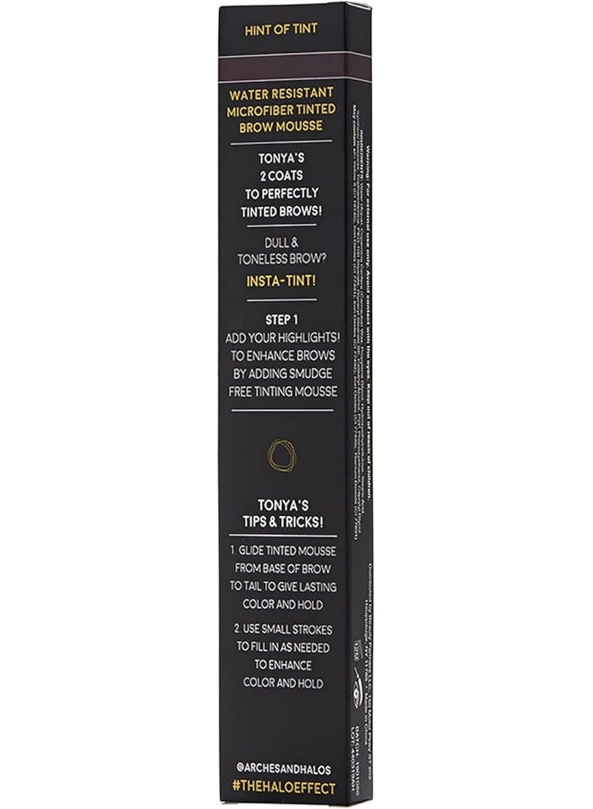 Arches & Halos Arches & Halos Microfiber Tinted Brow Mousse - Dark Brown - Image 5