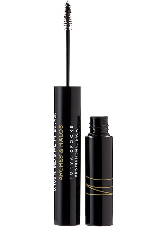 Arches & Halos Arches & Halos Microfiber Tinted Brow Mousse - Dark Brown - Image 1