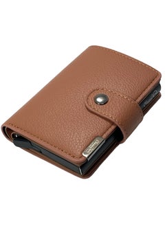 Classic Milano Classic Milano Faux Leather RFID Blocking Pop Up Wallet for Men and Women - Automatic Card Holder Wallet with Pop-up Design - Secure, Compact Credit Card Holder for Men - Stylish Wallet for Men & Women’s RFID Card Wallet  - Image 1