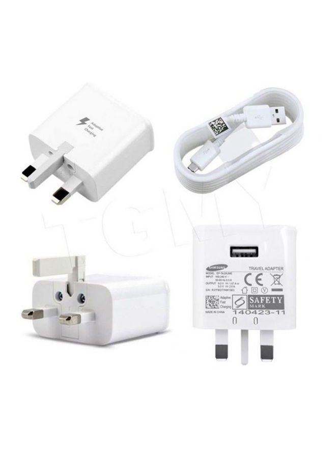 NIBEMINENT Adaptive Fast Charging Adapter With Cable White  - Image 5