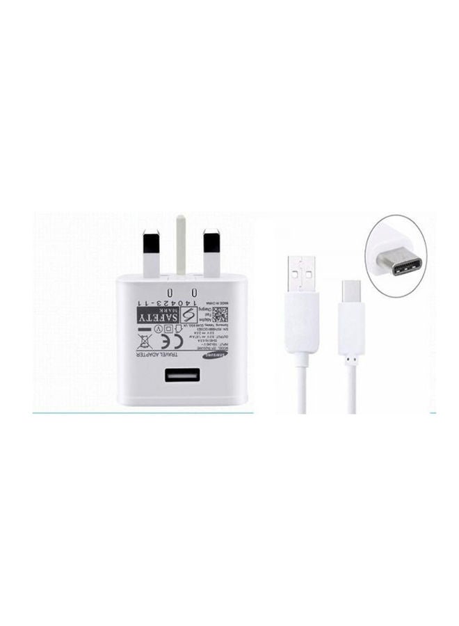 NIBEMINENT Adaptive Fast Charging Adapter With Cable White  - Image 2