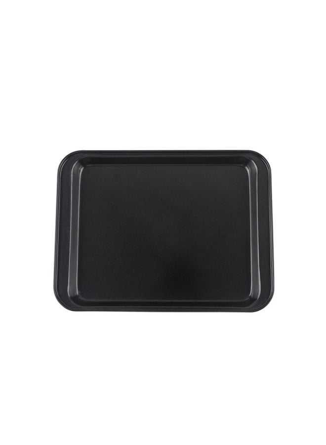 Thickened 8-14 Inch Rectangular Non-Stick Baking Pan Baking Cake Bread Oven Chassis Cookie Shallow Pan-Specifications:8 Inch  - Image 1