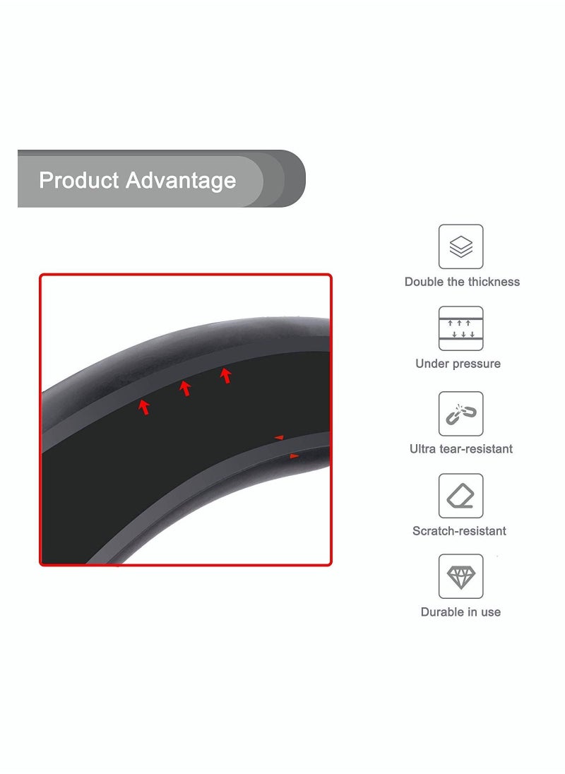 Scooter Tire Outer Tire + Inner Tube 8.5 inch Replacement Suitable for Xiaomi M365 M365/Pro/Pro2/1S Electric Scooter Thickened Inner and Outer Tire - Inflatable Spare Tire Replacement Tire
