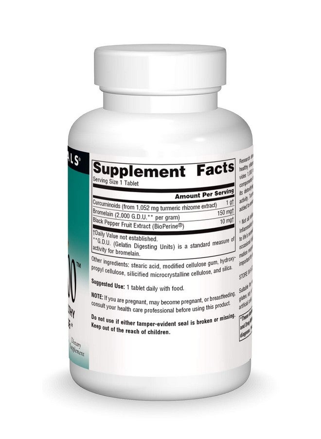 Source Naturals Turmeric 1000, Supports The Body’s Healthy Inflammatory Response*, 1,000mg - 60 Tablets - Image 3