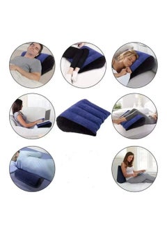 Relax Smart Leg Pillow Inflatable Portable Body Pillow for Sleeping, Leg Elevation on Bed, Sofa, Travel, Camping  - Image 2