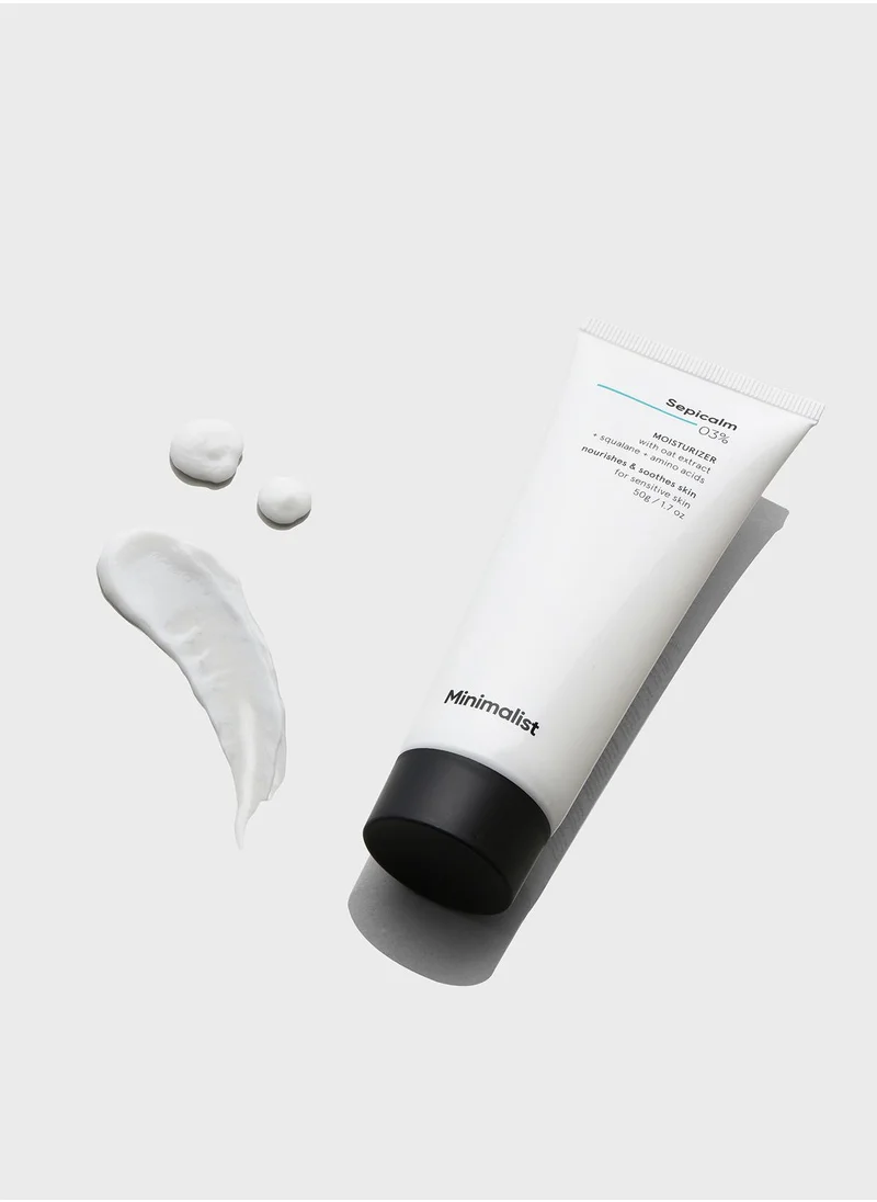 Minimalist Skincare Sepicalm 3% Face Moisturizer