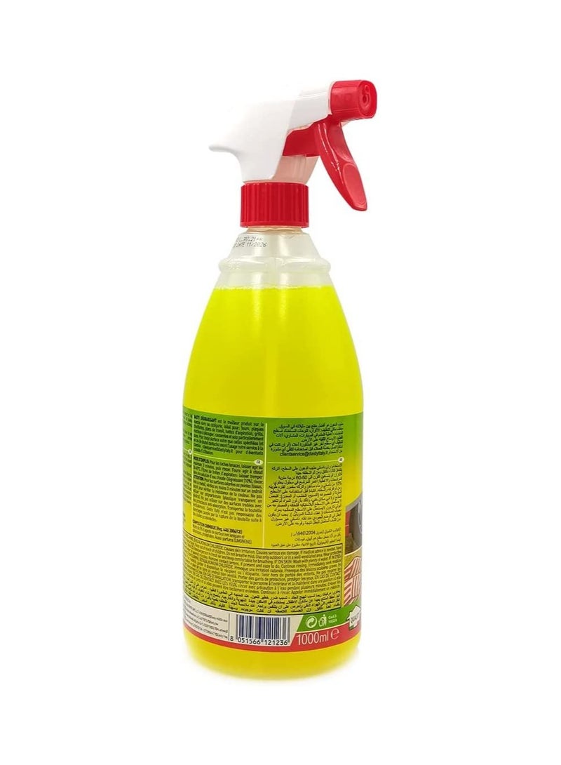 Dasty Degreaser Classic Italian Multi-Use Cleaner And Degreaser Spray- 1 Liter - Image 3