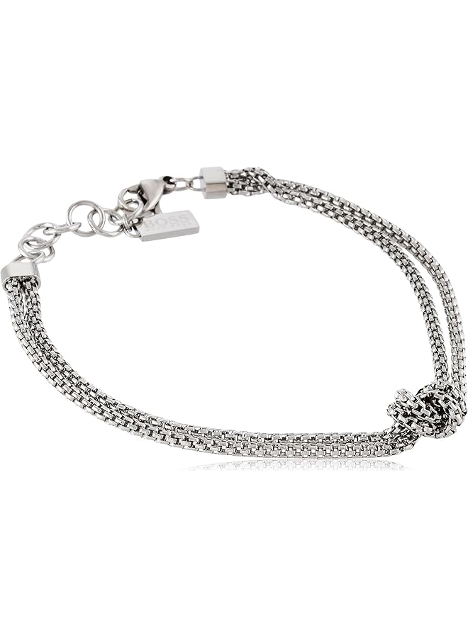 بوس أساور نسائية من الفولاذ المقاوم للصدأ 1580079 فضية - Image 1