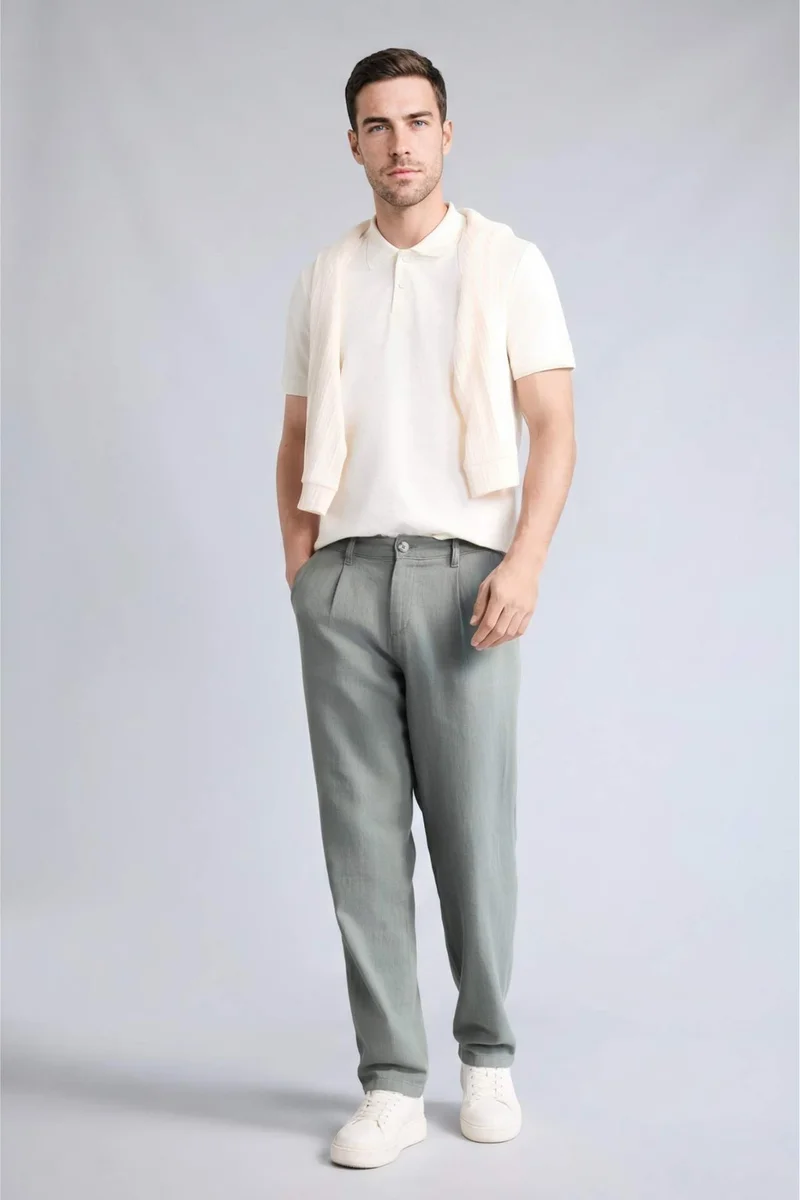 ديفاكتو Relax Fit Trousers