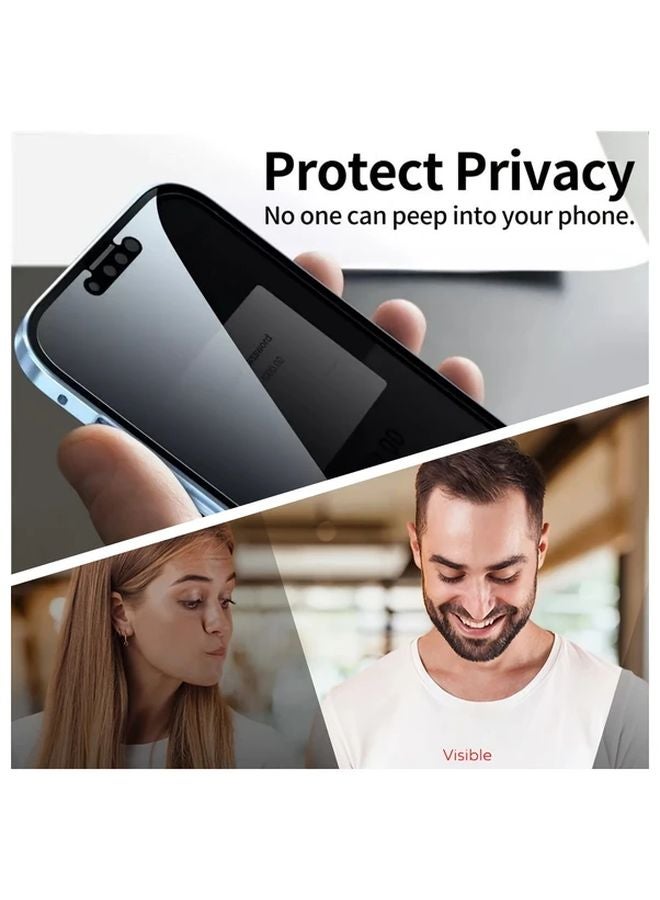 3 Pack Matte Privacy Glass Screen Protector for iPhone 17 Pro Max 9H Hardness Anti Spy Anti Fingerprint - Image 5