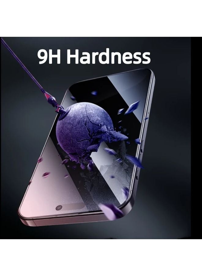 3 Pack Matte Privacy Glass Screen Protector for iPhone 17 Pro Max 9H Hardness Anti Spy Anti Fingerprint - Image 4
