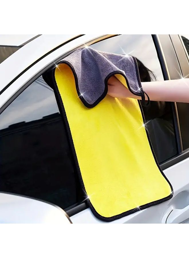 Extra Large Microfiber Car Wash Towel Super Absorbent Scratch Free Style 1 - Image 1