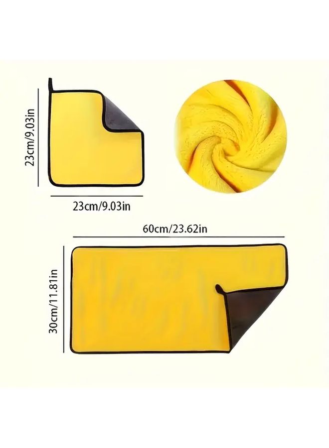 Extra Large Microfiber Car Wash Towel Super Absorbent Scratch Free Style 1 - Image 2