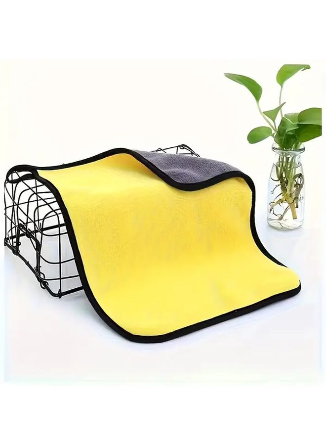 Extra Large Microfiber Car Wash Towel Super Absorbent Scratch Free Style 1 - Image 5