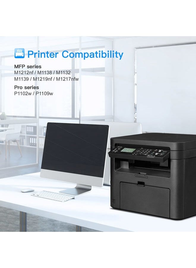 LxTek Compatible Toner Cartridge Replacement for HP 85A CE285A to Compatible with Laserjet Pro P1102W Pro P1109W M1212NF M1217NFW Printer (Black, 2-Pack)  - Image 2