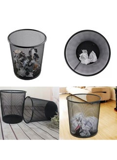Generic Metal trash can, chic design, durable material, practical for daily use, small size L  - Image 2
