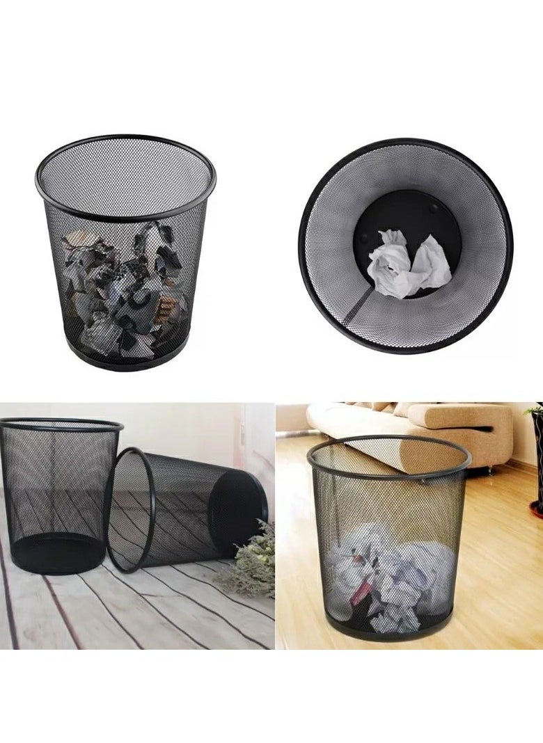 Generic - Metal trash can, chic design, durable material, practical for daily use, small size L - Image 1