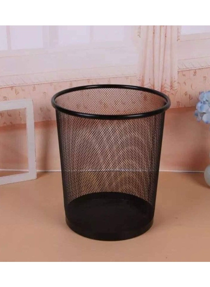 Generic - Metal trash can, chic design, durable material, practical for daily use, small size L - Image 1