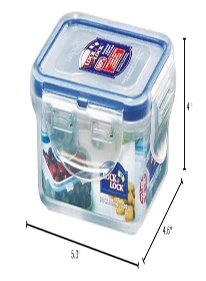 لوك اند لوك (عبوة من 4 قطع) حاوية طعام لوك آند لوك، طويلة، HPL808، سعة 3.5 كوب، 29 أونصة - Image 2