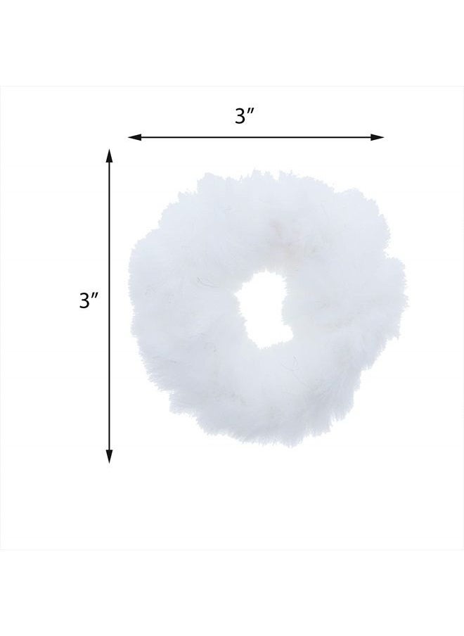 Small Fuzzy Fur Scrunchies Furry Pony Holder - Set of 2 - White - pzsku/Z8EC0F4B1407229F70207Z/45/_/1687597023/01aaca22-1b39-4646-b48d-4bf4573280ca