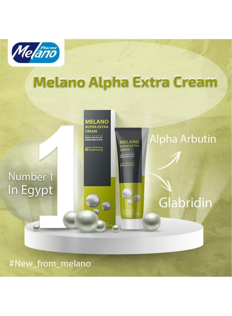 ميلانوفارما ميلانو ألفا إكسترا كريم لتفتيح وتوحيد لون البشرة 30 جم - Image 2