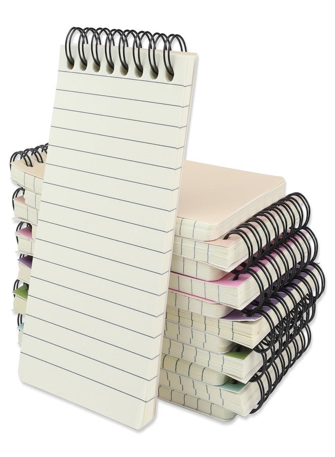 Aacehlh 12 Pack Pocket Notebooks, 3x5 Small Notepads, Mini Spiral Notebooks, 60 Sheets/120 Pages,Lined College Ruled Paper, Memo Pads for Home, Office, School or Travel - Image 5