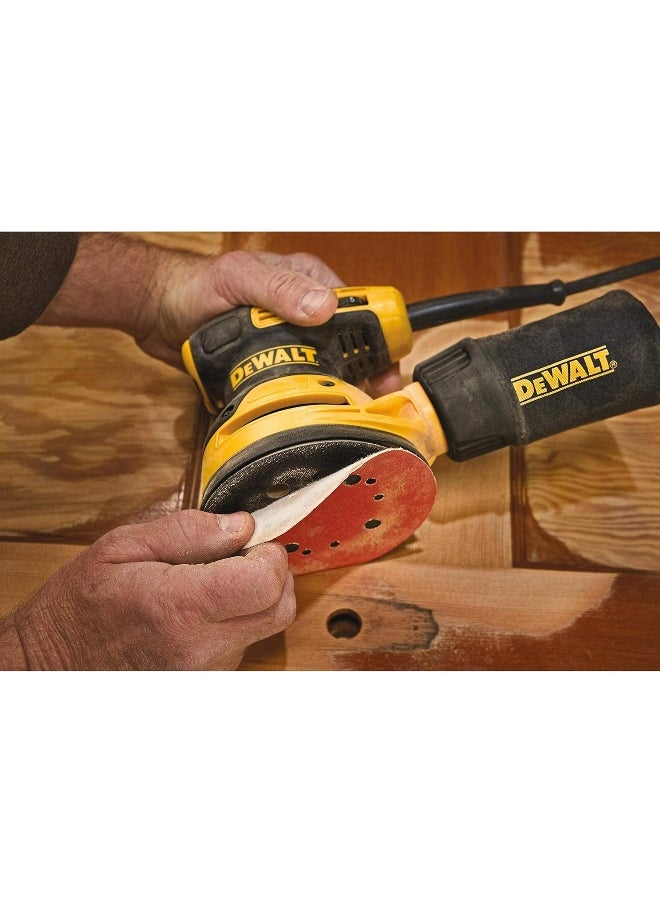 DEWALT - Dewalt DWE6423-B5 Random Orbit Mm Variable Speed 3.0 Amp Corded  12000 Opm  Yellow Black - - Image 1