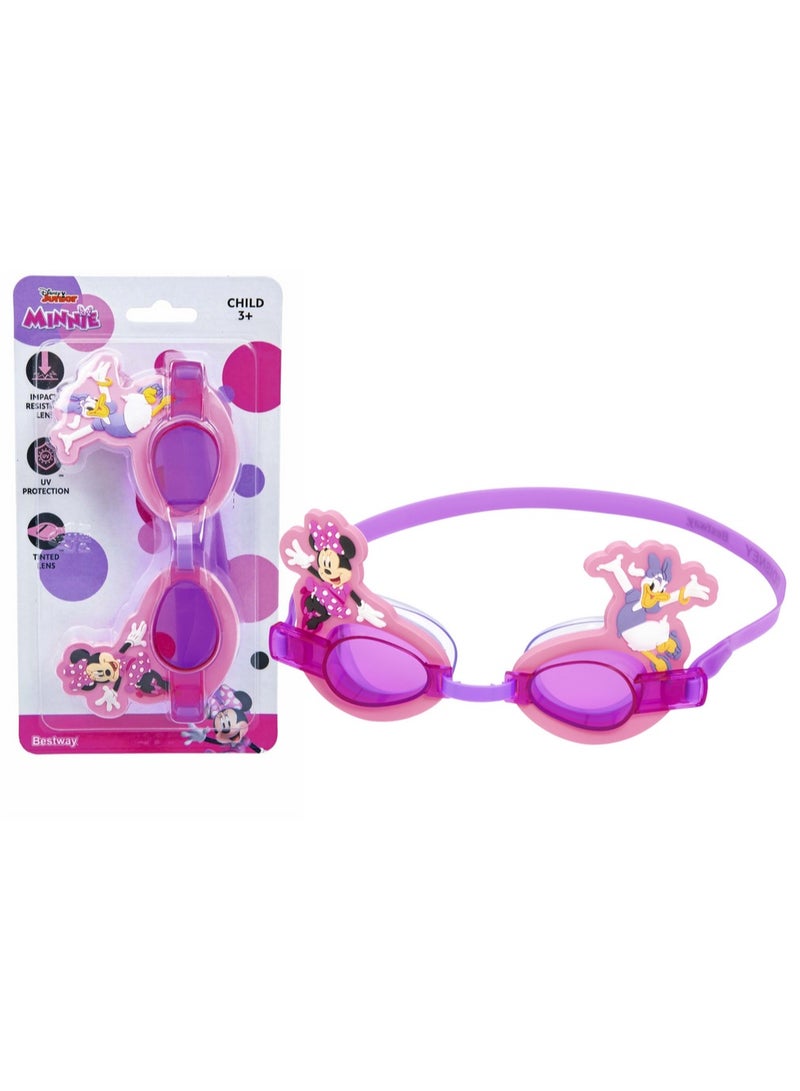 Bestway Cartoon Animation - Disney - Mickey Mouse & Friends - Minnie Mouse - Swim DELUXE Goggles - Image 3