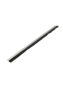 Mazaya Durable AluminiumTop Notch Door Bottom Seal White and Black 120 cm WST-R2-120WH 
